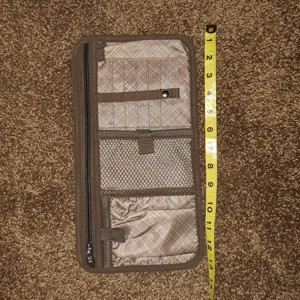 NWT Thirty one Made In The Shade Pocket car organizer in Taupe Cross Pop - Picture 7 of 7